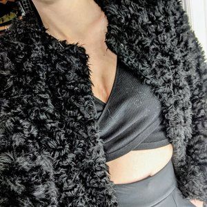 Jackie O - teddy coat